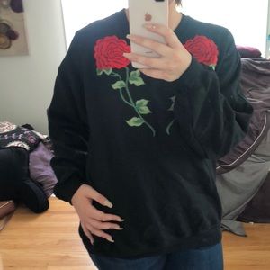 Roses sweatshirt